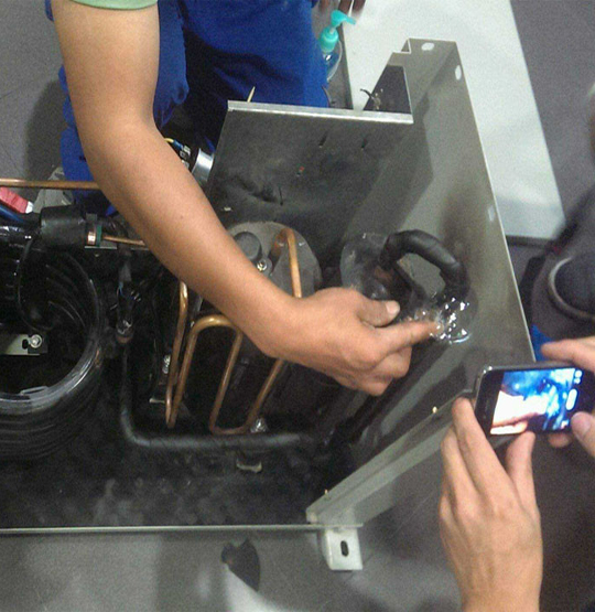 淄博市维修空调制冷效果差